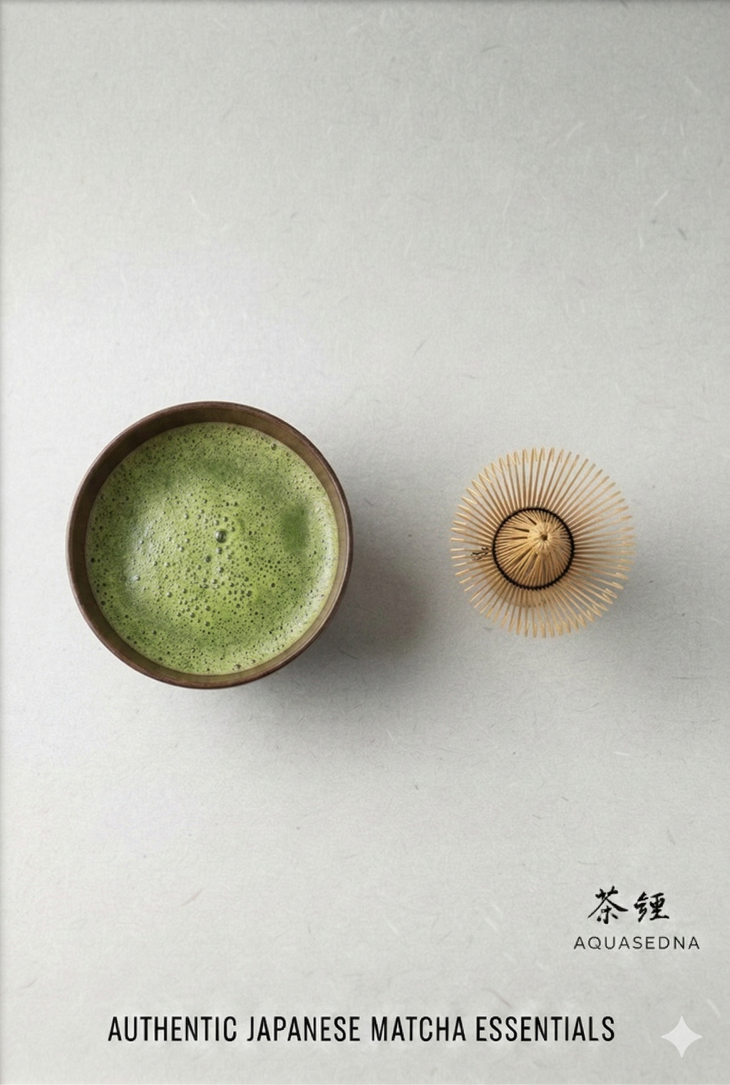 AQUASEDNA premium matcha whisk "CHASEN"