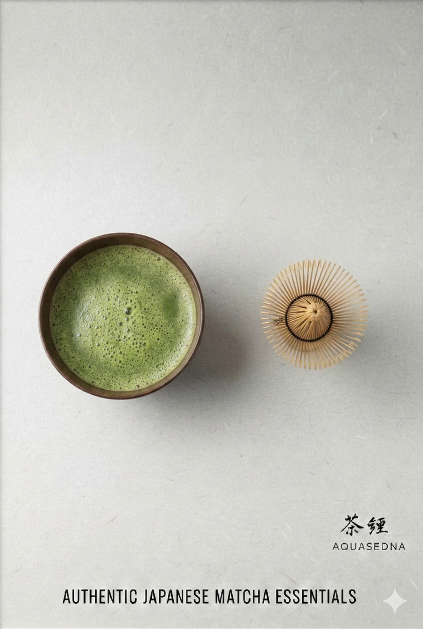 AQUASEDNA premium matcha whisk "CHASEN"