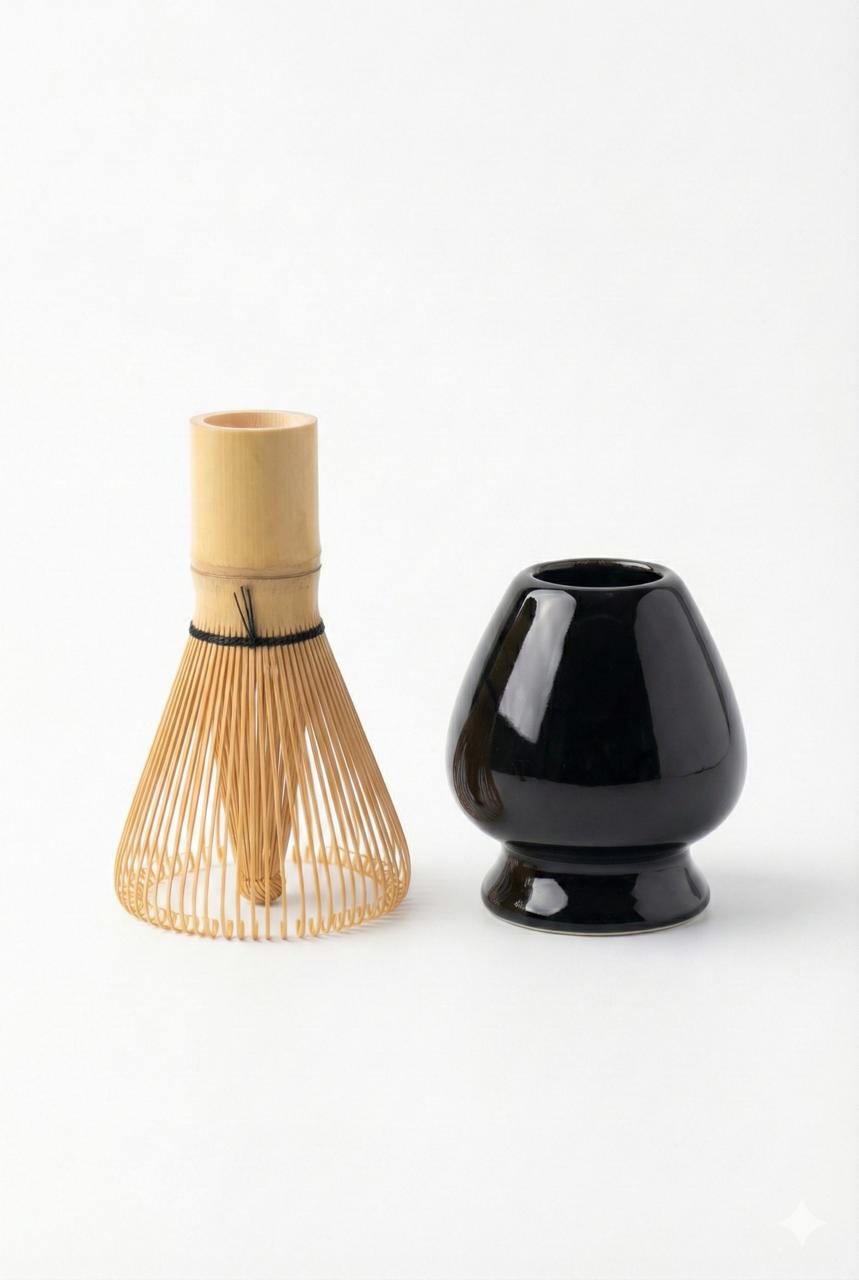 AQUASEDNA 2'li matcha hazırlama seti - "CHASEN" & "KUSENAOSHI"